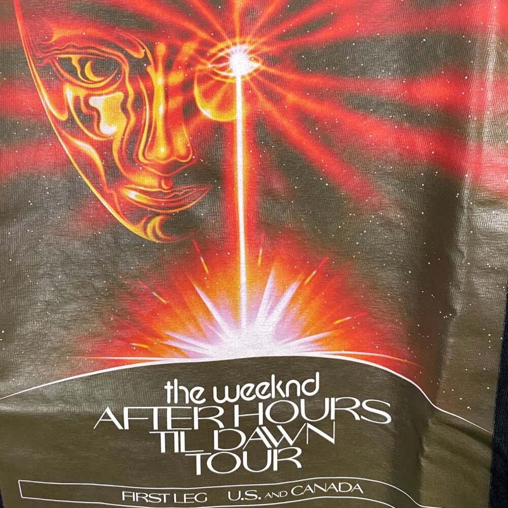 The Weeknd XO After Hours Til Dawn Tour Tee Size S - Picture 2 of 5